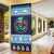 Cardiganshire Wales Christmas Door Cover Cardigan Bay Dolphin Rugby Design - Wonder Print Shop