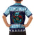 Cardiganshire Wales Christmas Family Matching Long Sleeve Bodycon Dress and Hawaiian Shirt Cardigan Bay Dolphin Rugby Design - Wonder Print Shop