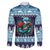 Cardiganshire Wales Christmas Family Matching Short Sleeve Bodycon Dress and Hawaiian Shirt Cardigan Bay Dolphin Rugby Design - Wonder Print Shop