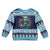 Cardiganshire Wales Christmas Kid Ugly Christmas Sweater Cardigan Bay Dolphin Rugby Design - Wonder Print Shop