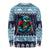 Cardiganshire Wales Christmas Long Sleeve Shirt Cardigan Bay Dolphin Rugby Design - Wonder Print Shop