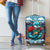 Cardiganshire Wales Christmas Luggage Cover Cardigan Bay Dolphin Rugby Design - Wonder Print Shop