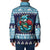 Cardiganshire Wales Christmas Padded Jacket Cardigan Bay Dolphin Rugby Design - Wonder Print Shop