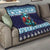 Cardiganshire Wales Christmas Quilt Cardigan Bay Dolphin Rugby Design - Wonder Print Shop