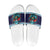 Cardiganshire Wales Christmas Slide Sandals Cardigan Bay Dolphin Rugby Design - Wonder Print Shop