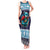 Cardiganshire Wales Christmas Tank Maxi Dress Cardigan Bay Dolphin Rugby Design - Wonder Print Shop