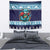 Cardiganshire Wales Christmas Tapestry Cardigan Bay Dolphin Rugby Design - Wonder Print Shop