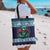 Cardiganshire Wales Christmas Tote Bag Cardigan Bay Dolphin Rugby Design - Wonder Print Shop