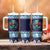 Cardiganshire Wales Christmas Tumbler With Handle Cardigan Bay Dolphin Rugby Design - Wonder Print Shop