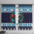 Cardiganshire Wales Christmas Window Curtain Cardigan Bay Dolphin Rugby Design - Wonder Print Shop
