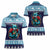 Cardiganshire Wales Christmas Women Polo Shirt Cardigan Bay Dolphin Rugby Design - Wonder Print Shop