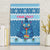 Personalized Trippy Catmas Canvas Wall Art Cute Blue Derpy Cat and Owl Companion - Wonder Print Shop