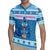 Personalized Trippy Catmas Rugby Jersey Cute Blue Derpy Cat and Owl Companion - Wonder Print Shop