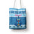 Personalized Trippy Catmas Tote Bag Cute Blue Derpy Cat and Owl Companion - Wonder Print Shop