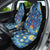 Trippy Cat and Owl Car Seat Cover Starry Psychedelic Vibes - Wonder Print Shop