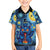 Trippy Cat and Owl Kid Hawaiian Shirt Starry Psychedelic Vibes - Wonder Print Shop