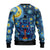 Trippy Cat and Owl Ugly Christmas Sweater Starry Psychedelic Vibes - Wonder Print Shop