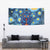 Trippy Cat and Owl Tapestry Starry Psychedelic Vibes - Wonder Print Shop