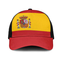 Spain Mesh Trucker Cap National Flag Colors - Wonder Print Shop