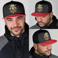 Belgium Mesh Trucker Cap National Flag Colors - Wonder Print Shop
