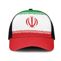 Iran Mesh Trucker Cap National Flag Colors - Wonder Print Shop