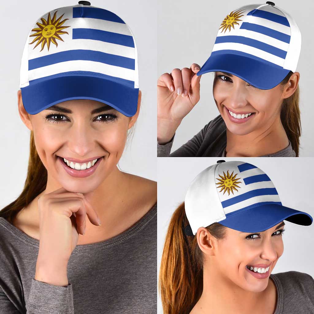 Uruguay Classic Cap National Flag Colors - Wonder Print Shop