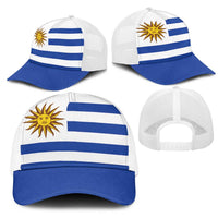 Uruguay Mesh Trucker Cap National Flag Colors - Wonder Print Shop