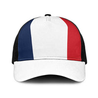 France Baseball Net Cap National Flag Colors - Wonder Print Shop