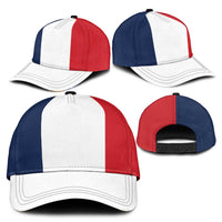 France Classic Cap National Flag Colors - Wonder Print Shop