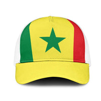 Senegal Baseball Net Cap National Flag Colors - Wonder Print Shop