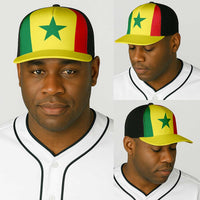 Senegal Baseball Net Cap National Flag Colors - Wonder Print Shop