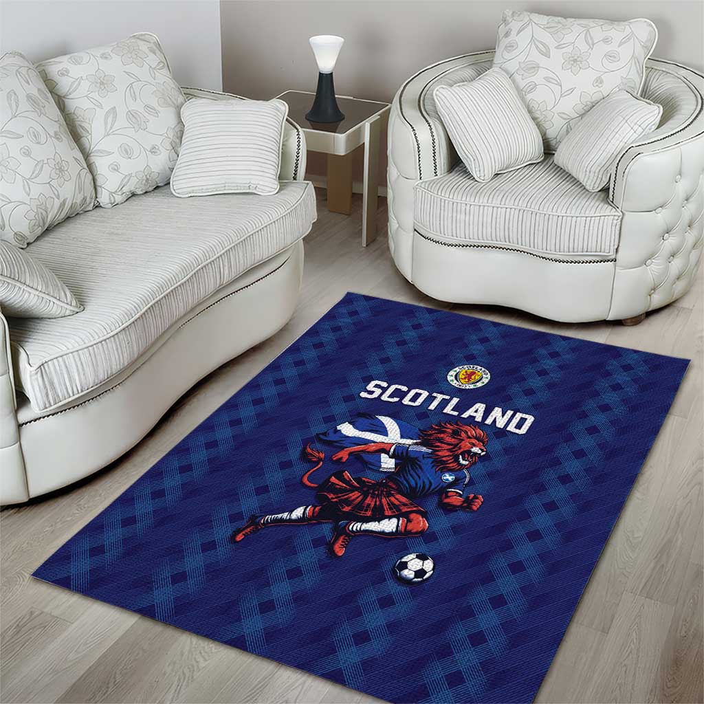 World Football 2026 Scotland Area Rug Lion Mascot Go Scottish
