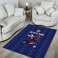 World Football 2026 Scotland Area Rug Lion Mascot Go Scottish