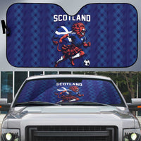 World Football 2026 Scotland Auto Sun Shade Lion Mascot Go Scottish