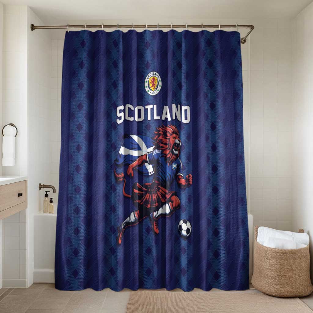 World Football 2026 Scotland Bathroom Set Lion Mascot Go Scottish