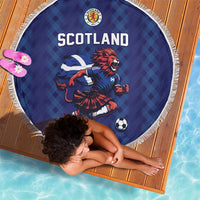 World Football 2026 Scotland Beach Blanket Lion Mascot Go Scottish
