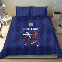 World Football 2026 Scotland Bedding Set Lion Mascot Go Scottish