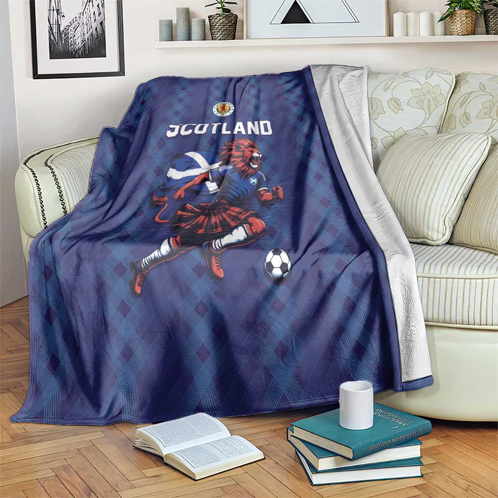 World Football 2026 Scotland Blanket Lion Mascot Go Scottish