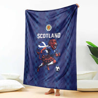 World Football 2026 Scotland Blanket Lion Mascot Go Scottish