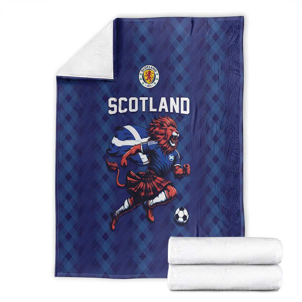 World Football 2026 Scotland Blanket Lion Mascot Go Scottish