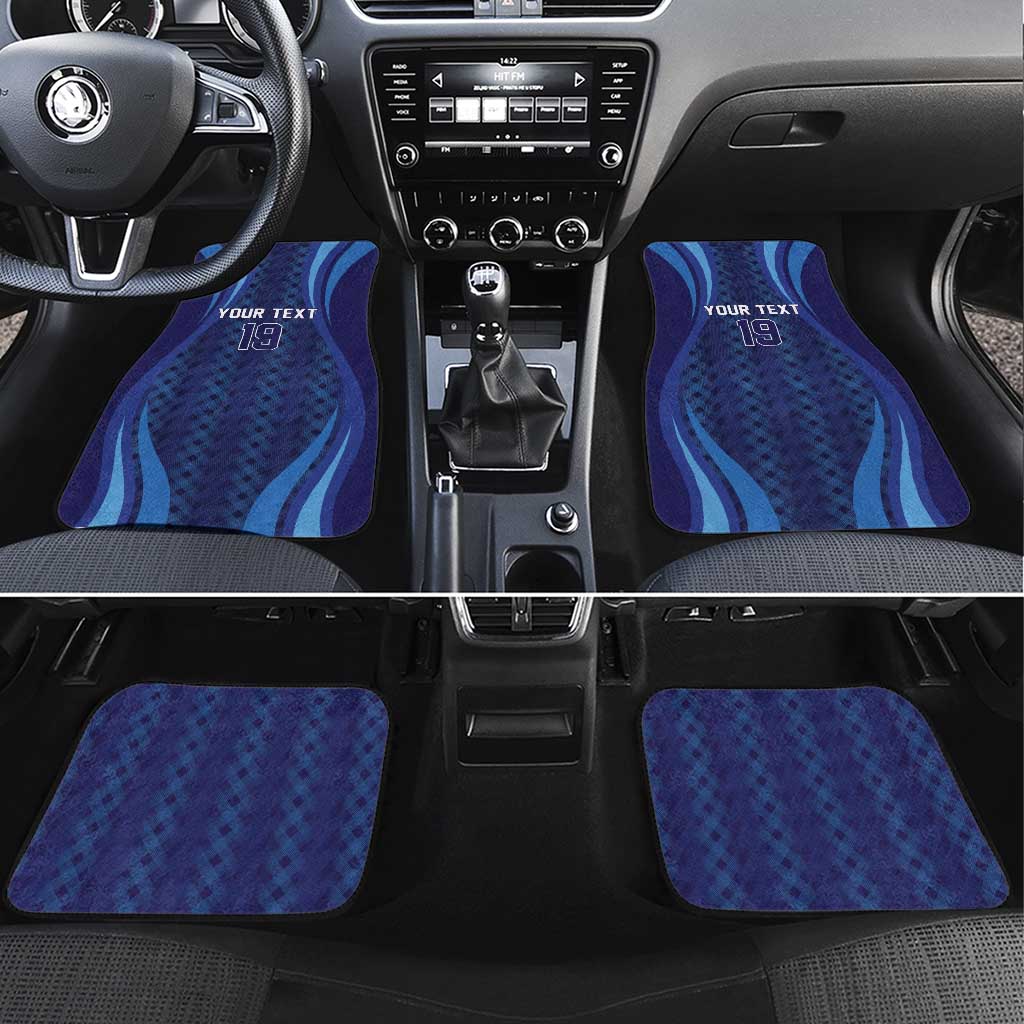 Custom World Football 2026 Scotland Car Mats Lion Mascot Go Scottish