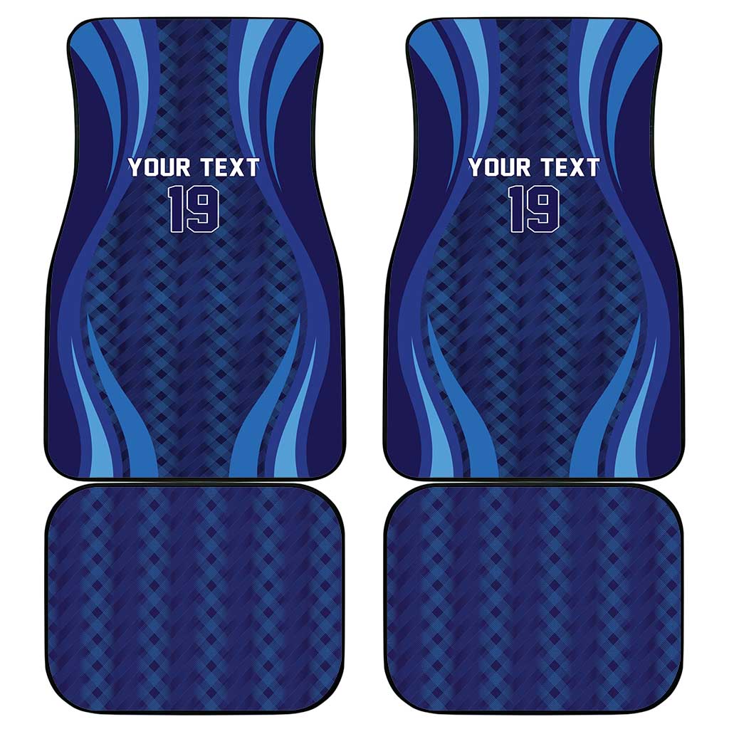 Custom World Football 2026 Scotland Car Mats Lion Mascot Go Scottish