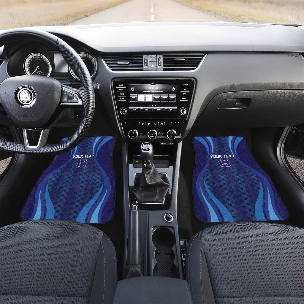Custom World Football 2026 Scotland Car Mats Lion Mascot Go Scottish