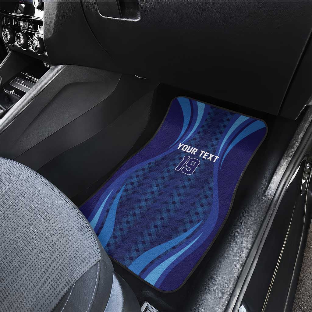 Custom World Football 2026 Scotland Car Mats Lion Mascot Go Scottish