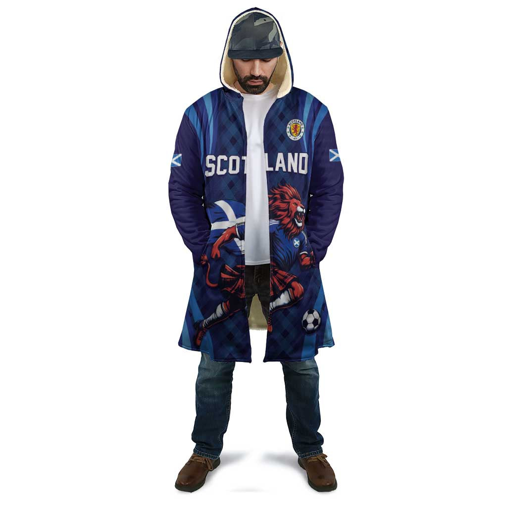 Custom World Football 2026 Scotland Cloak Lion Mascot Go Scottish