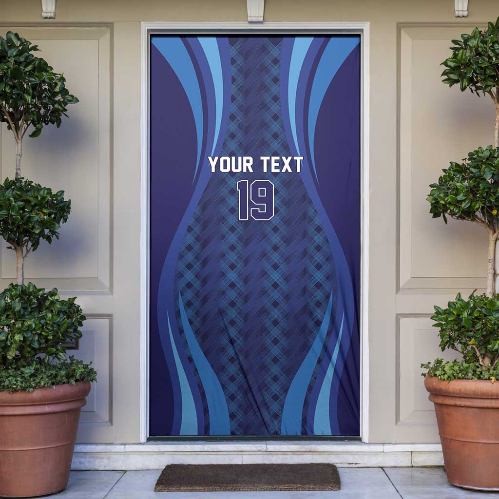 Custom World Football 2026 Scotland Door Cover Lion Mascot Go Scottish