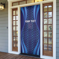 Custom World Football 2026 Scotland Door Cover Lion Mascot Go Scottish