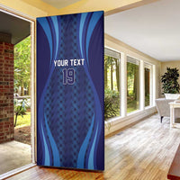 Custom World Football 2026 Scotland Door Cover Lion Mascot Go Scottish