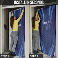 Custom World Football 2026 Scotland Door Cover Lion Mascot Go Scottish