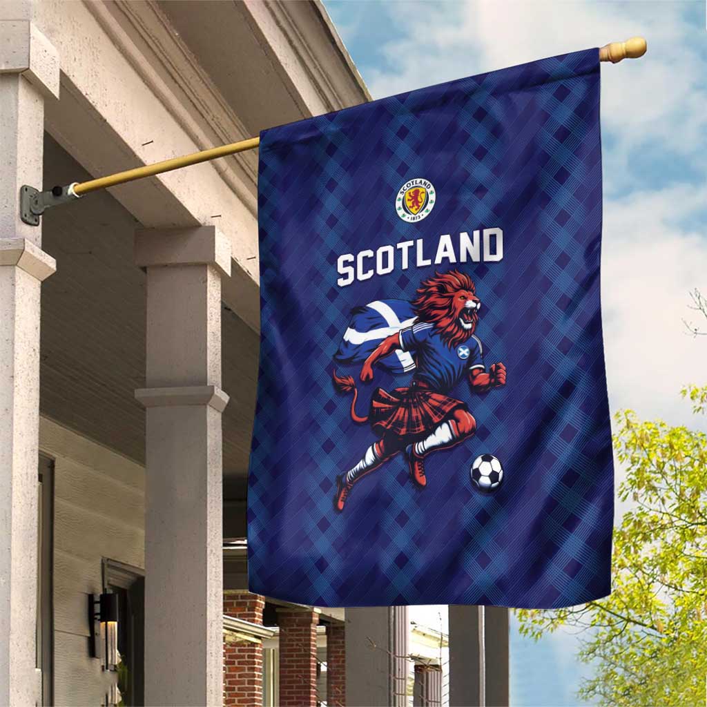 World Football 2026 Scotland Garden Flag Lion Mascot Go Scottish